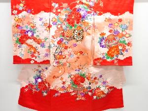 花車模様子供着物